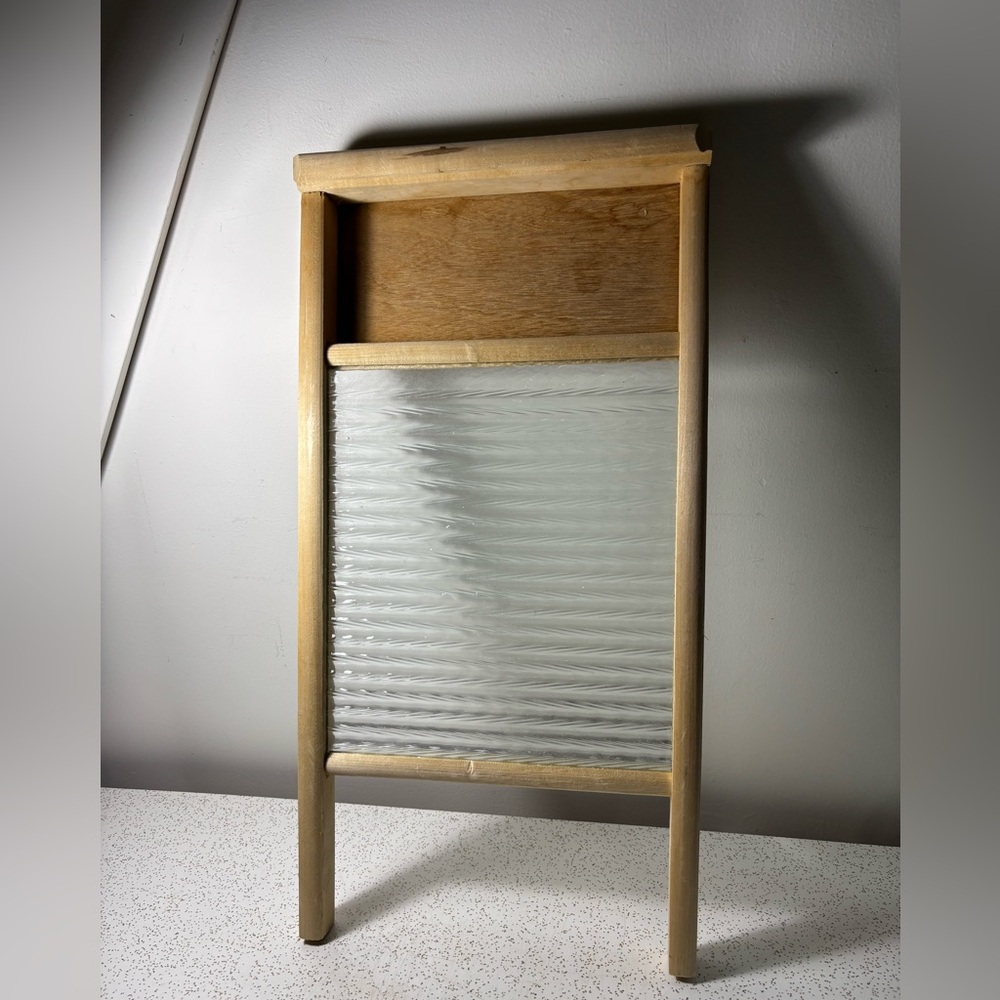 Handmade washboard decor